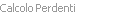 Calcolo Perdenti